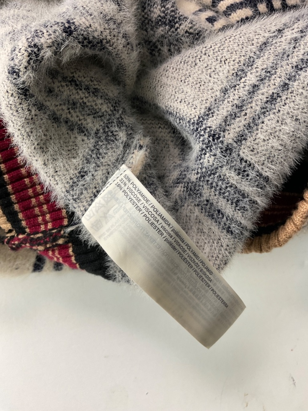 Mango Textured Check Cardigan Jacket - Picture 6 of 8